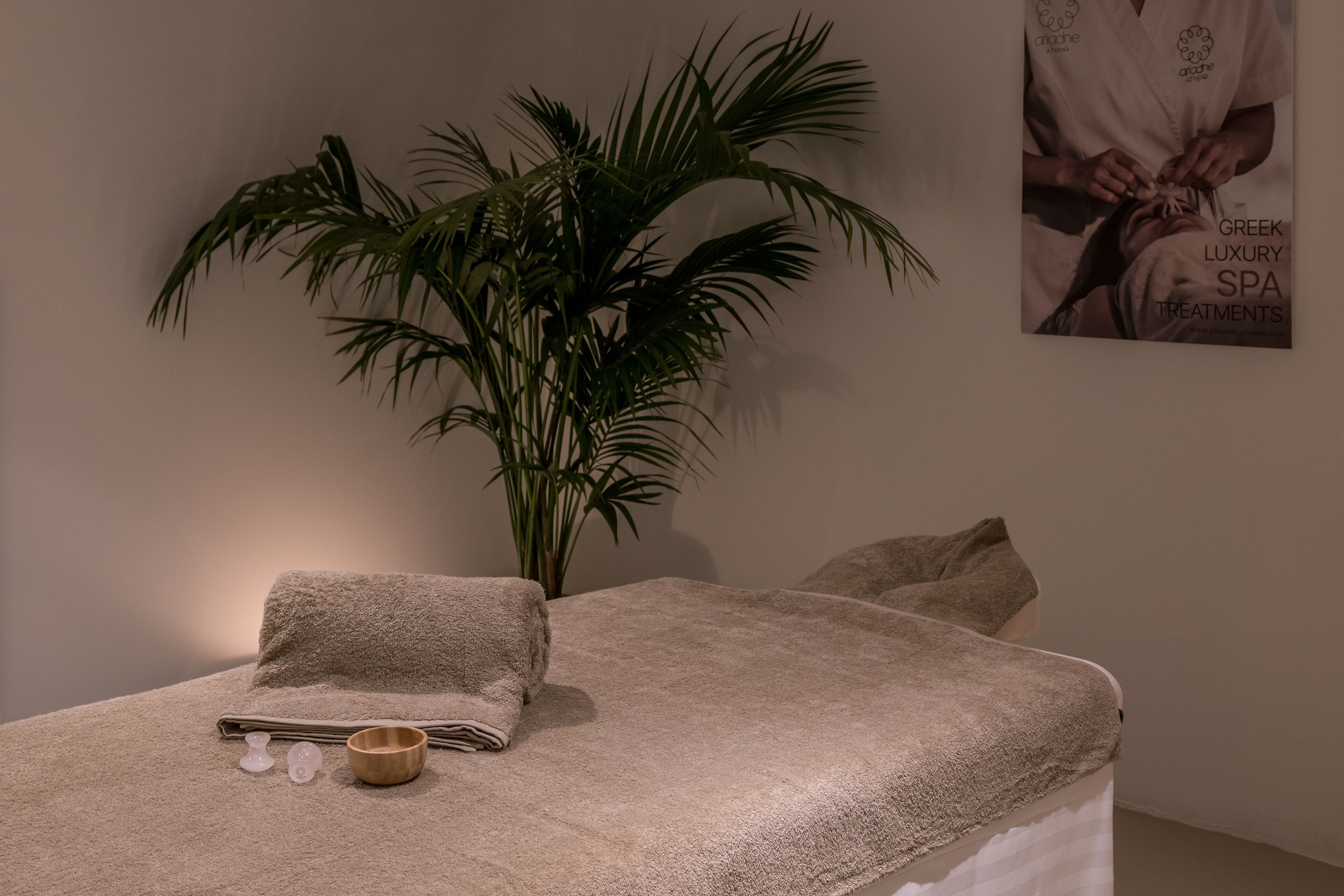 Sale per trattamenti di coppia, massaggi “deep tissue”