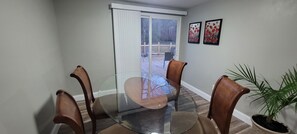 Dining - Modern 3BR Home near Raleigh and RTP, EV Charger and Arcade (Raleigh)