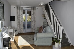 TV connectée, cheminée