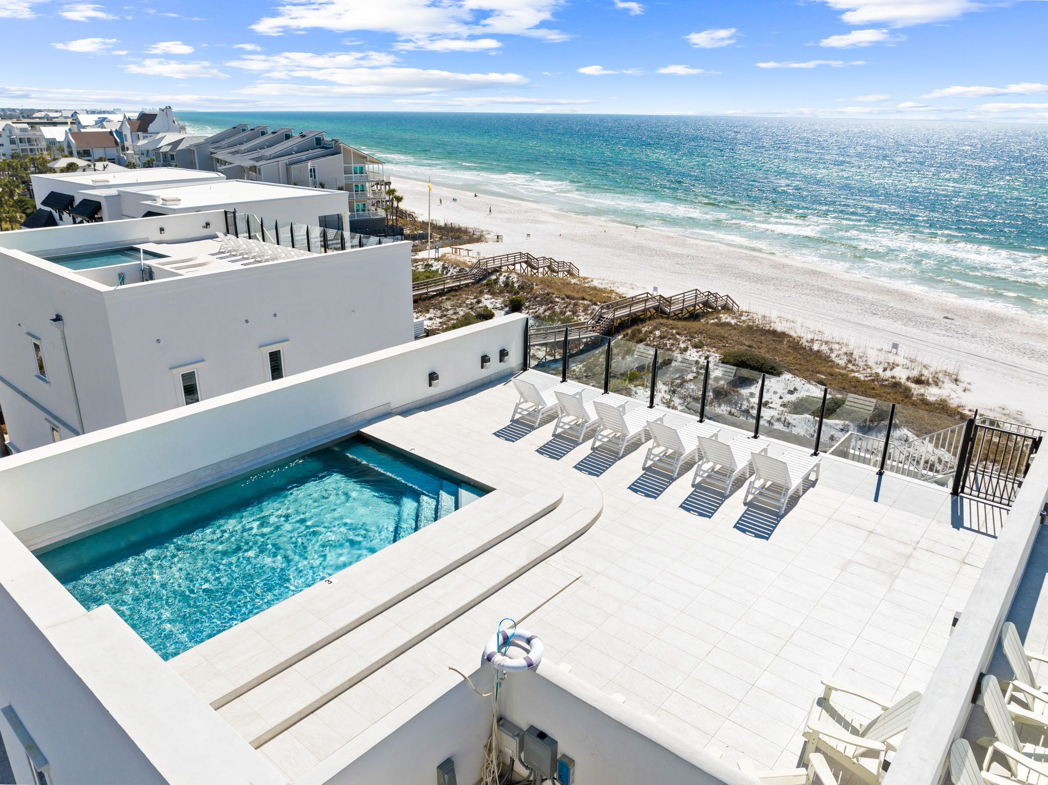 Book Your Fall Getaway! Seagrove Beach! Gulf Front! Private Pool! Azzurro Sky!