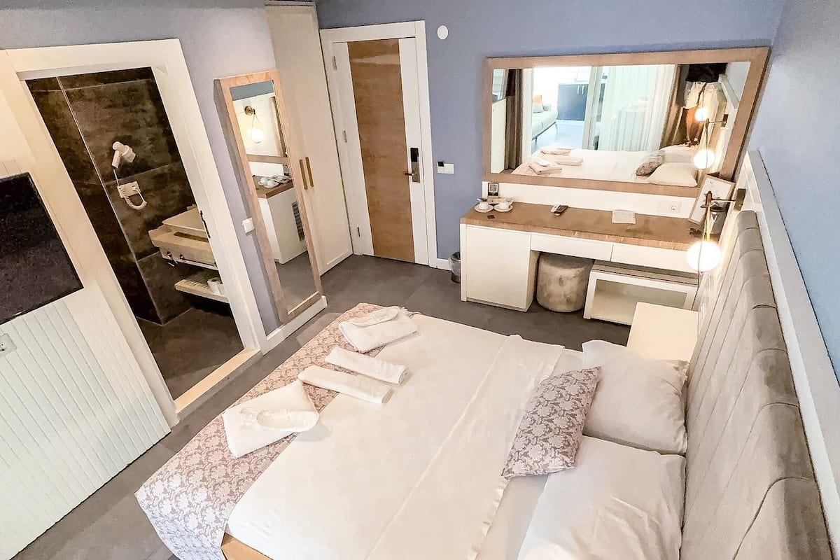 Panoramic-rum | Sängtillbehör av högsta kvalitet och minibar