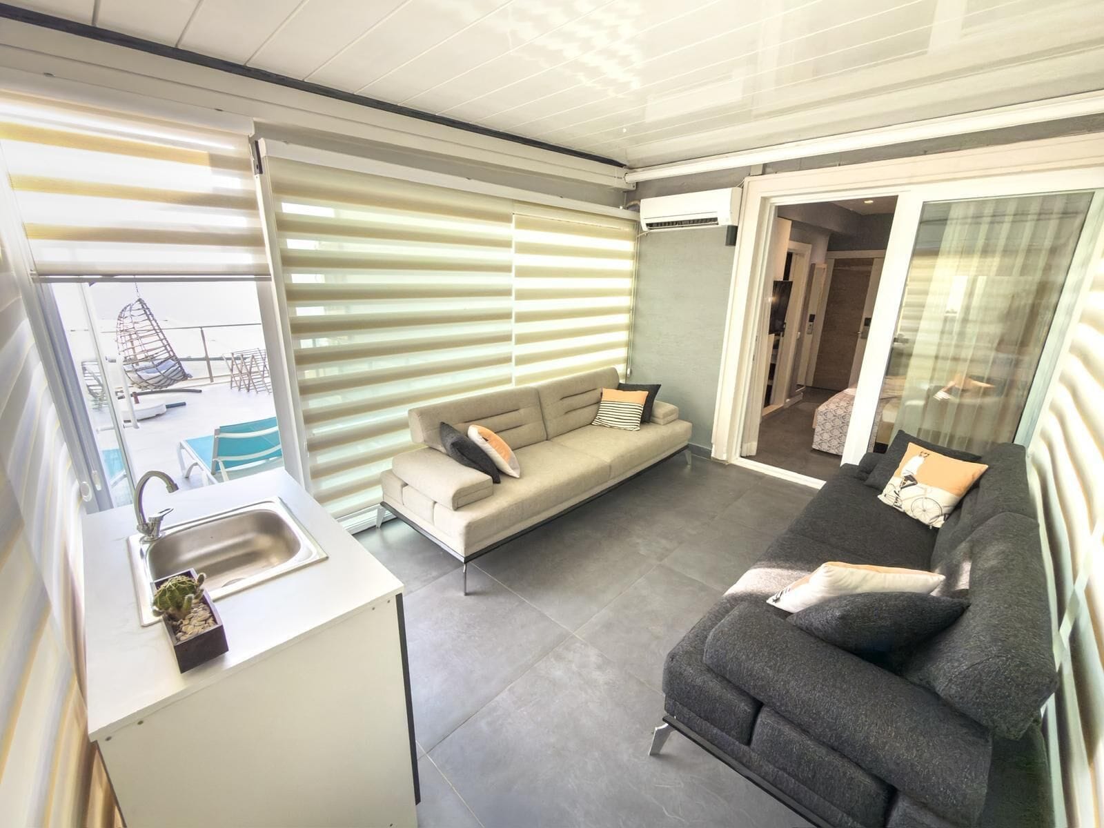 파노라믹룸 | 고급 침구, 미니바, 객실 내 금고, 각각 다른 스타일의 인테리어