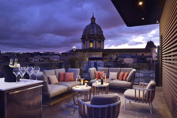 Terrasse sur le toit