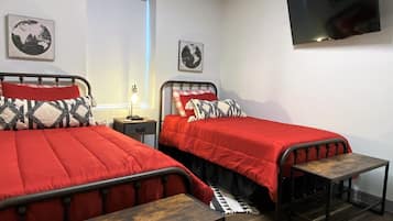 2 Schlafzimmer, Schreibtisch, Bügeleisen/Bügelbrett, kostenloses WLAN
