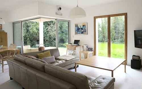 Between sea and countryside, contemporary house 10 minutes from the beach