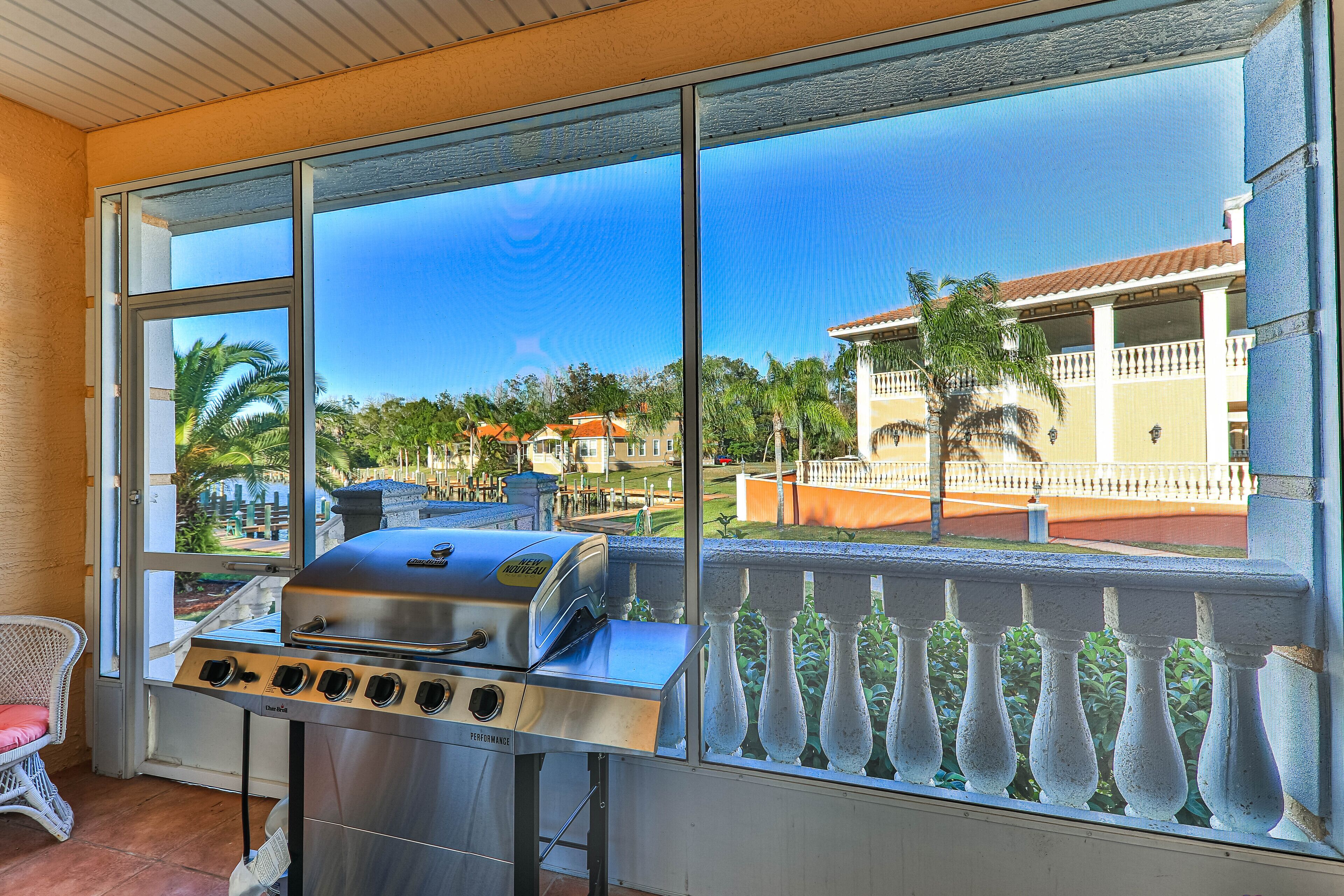 Enceinte de l’hébergement