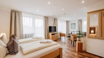 Dobbeltrom – deluxe | Skrivebord, wi-fi (inkludert) og sengetøy