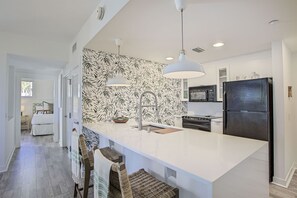 Dishwasher, dining tables