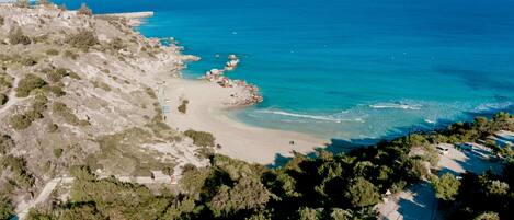 Beach nearby, beach towels