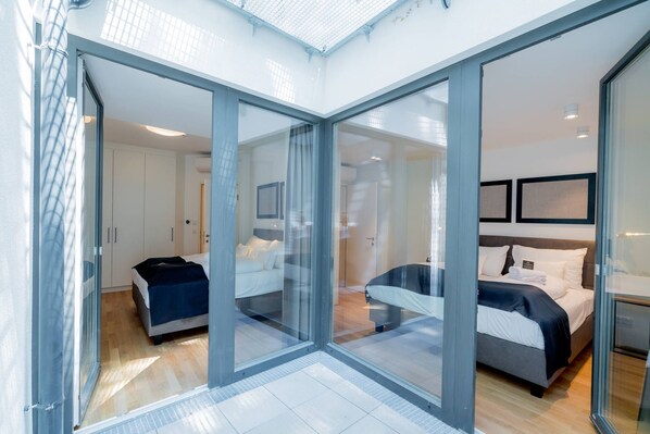 2 chambres, fer et planche à repasser, Wi-Fi gratuit, draps fournis