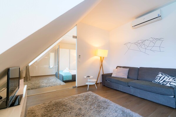 1 Schlafzimmer, Bügeleisen/Bügelbrett, kostenloses WLAN, Bettwäsche
