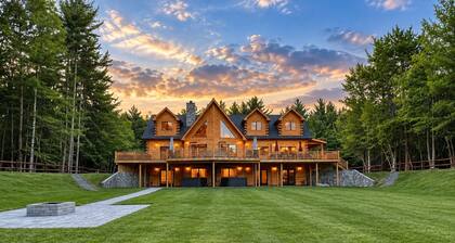 Grand Peaks Lodge, Luxury Log Home, Views, Hot Tub, Sauna, EV Charger, 3D Tour