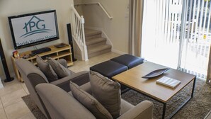 Apartment, 1 King Bed (Michaels Encantada Townhouse) | Living room - Michaels Encantada Townhouse (Kissimmee)