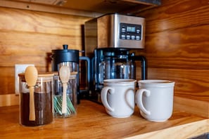 Coffee and/or coffee maker - Tiny house experience! Re-discover Life, Love, Self and Peace (Pigeon Forge)