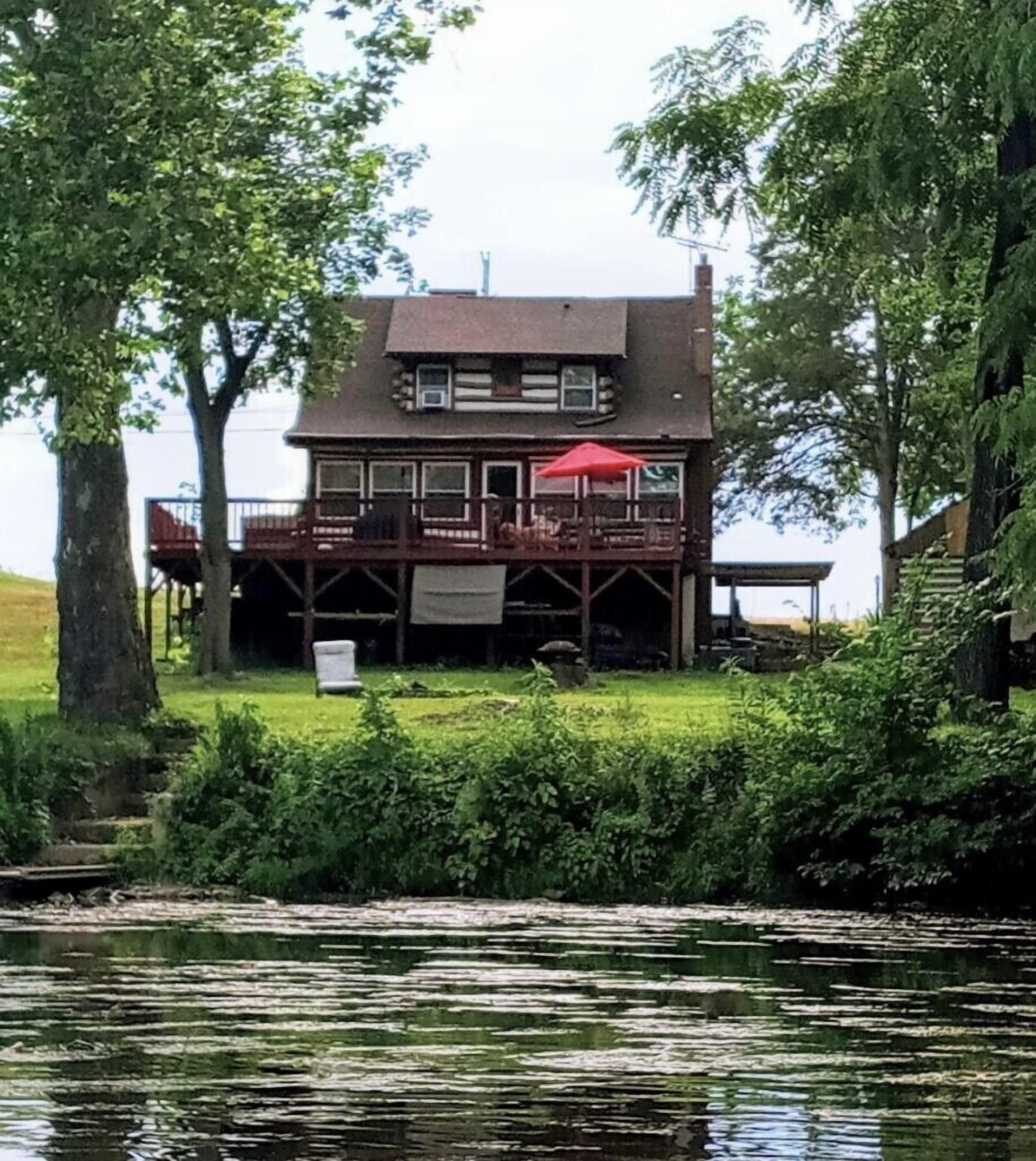 From the kayak 