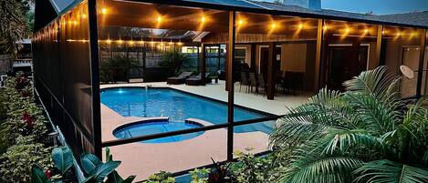 Außenpool, beheizter Pool