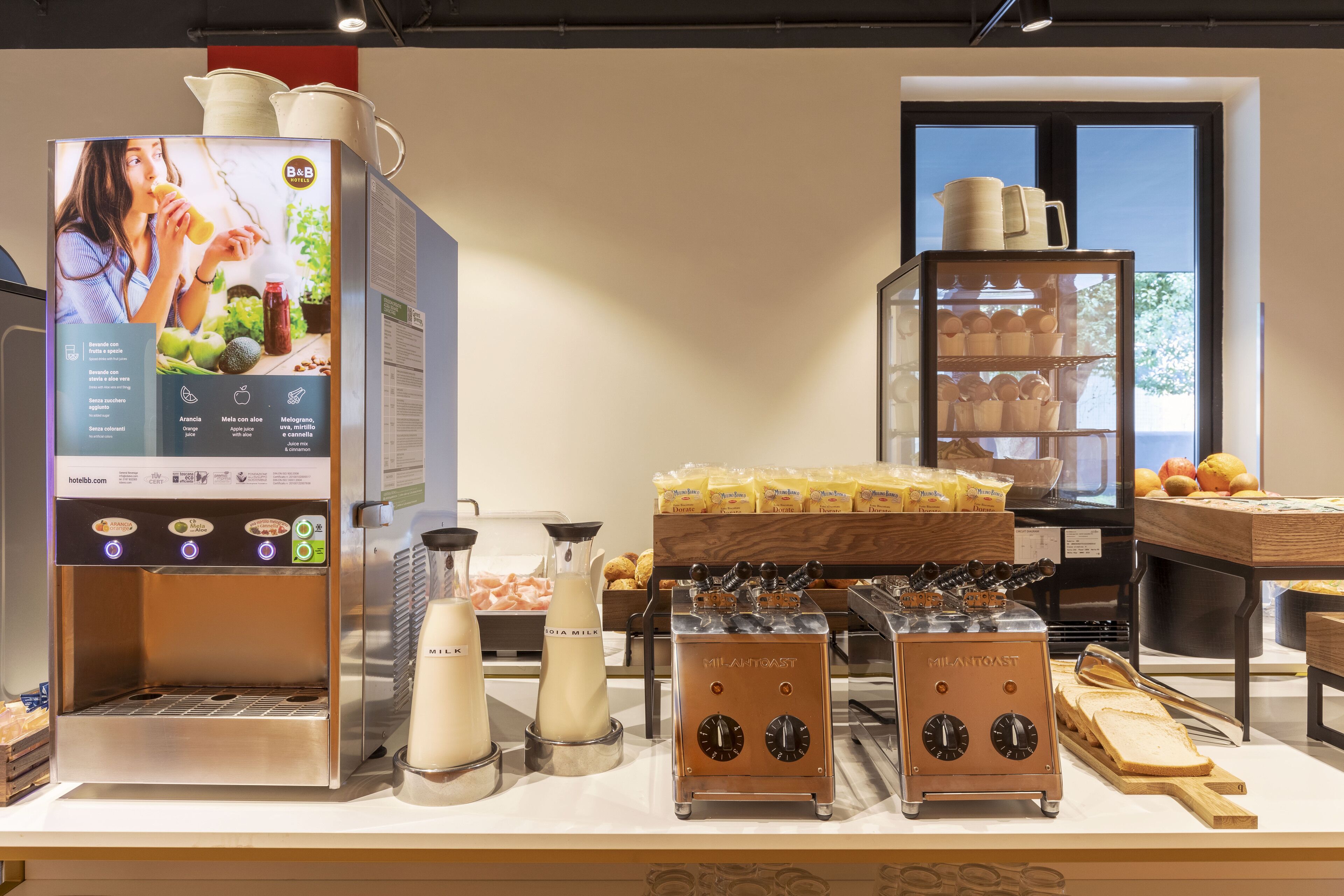 daily buffet breakfast (eur 7.90 per person)