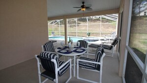 House, Multiple Beds (Christine's West Haven Vacation Home) | Terrace/patio - Christine's West Haven Vacation Home (Davenport)
