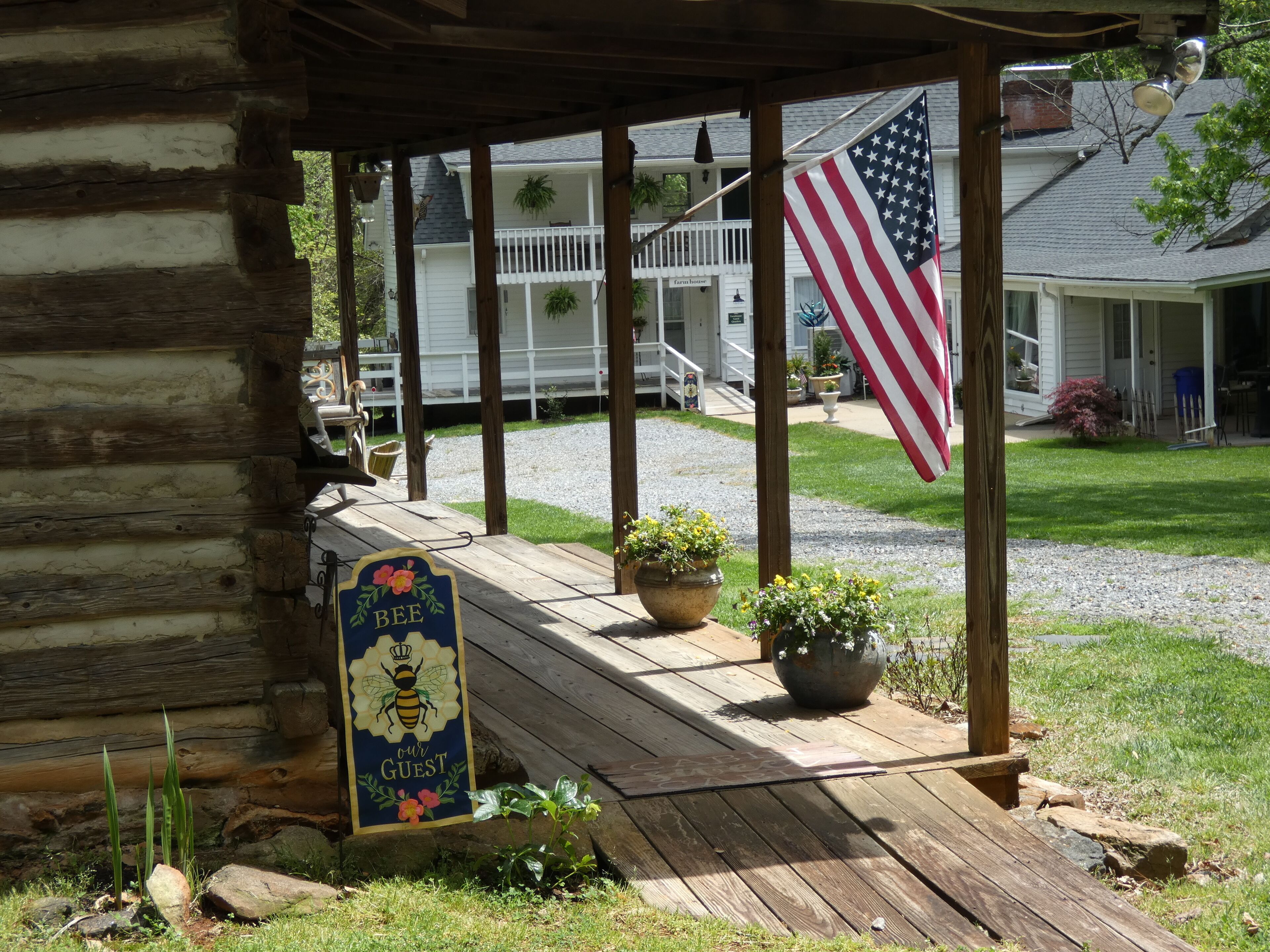Enceinte de l’hébergement