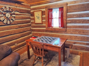 Interior - Charming 1892 Log Cabin in the Blue Ridge Mountains foothills (Rutherfordton)