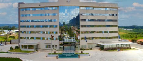 Voorkant van accommodatie