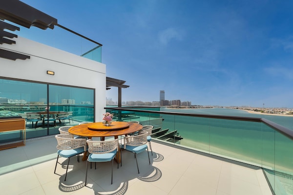 Suíte, vista para o mar (Open Jacuzzi) | Vista da sacada