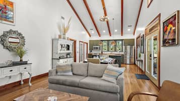 Smart TV, fireplace, video games, printers