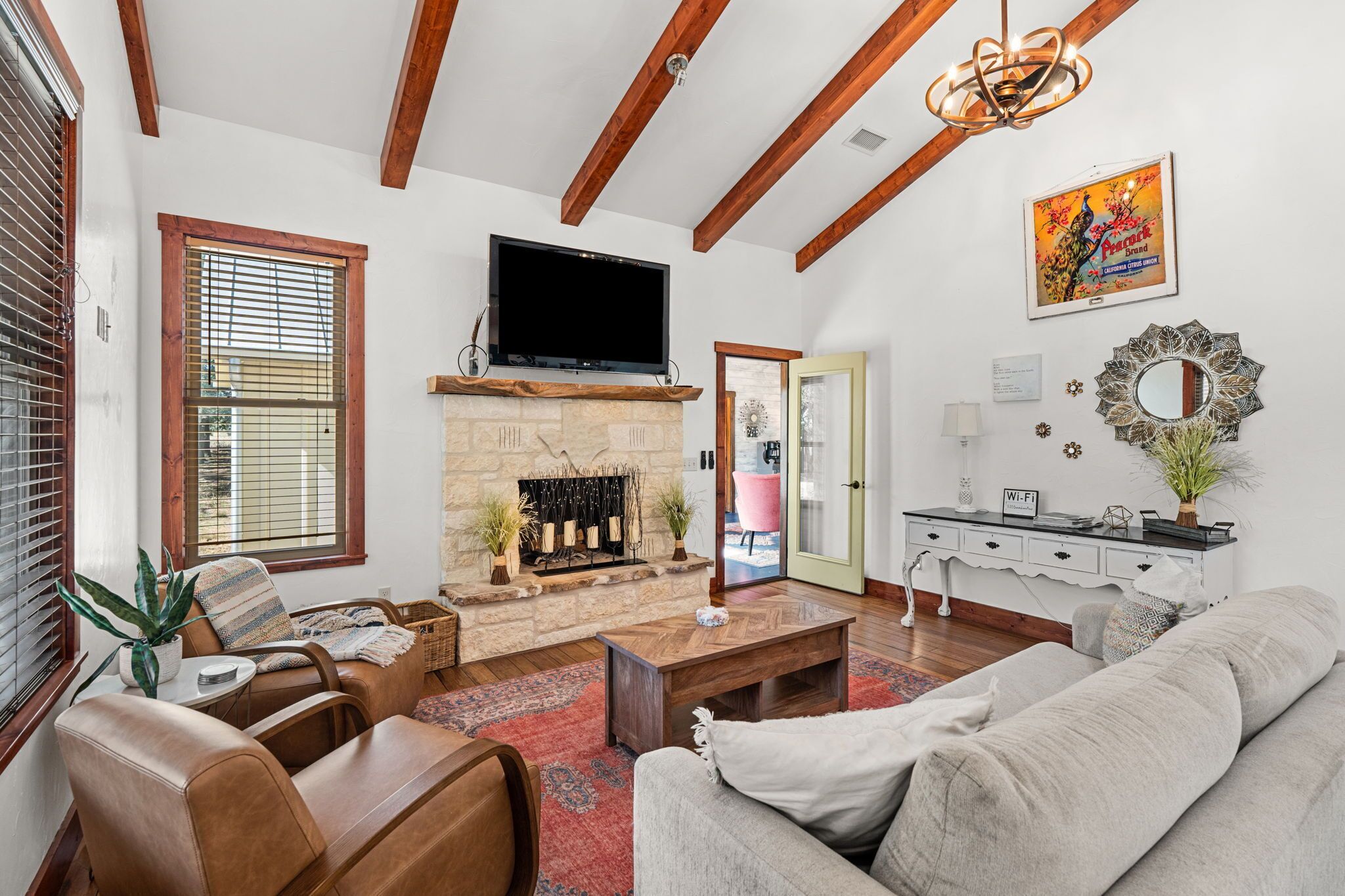 Smart-TV, Kamin, Videospiele, Drucker