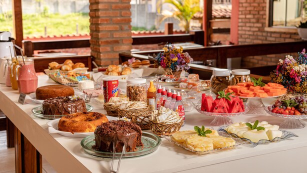 Frokostbuffé er inkludert hver dag
