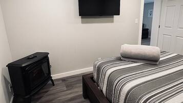 1 makuuhuone, silitysrauta/-lauta, ilmainen Wi-Fi, vuodevaatteet