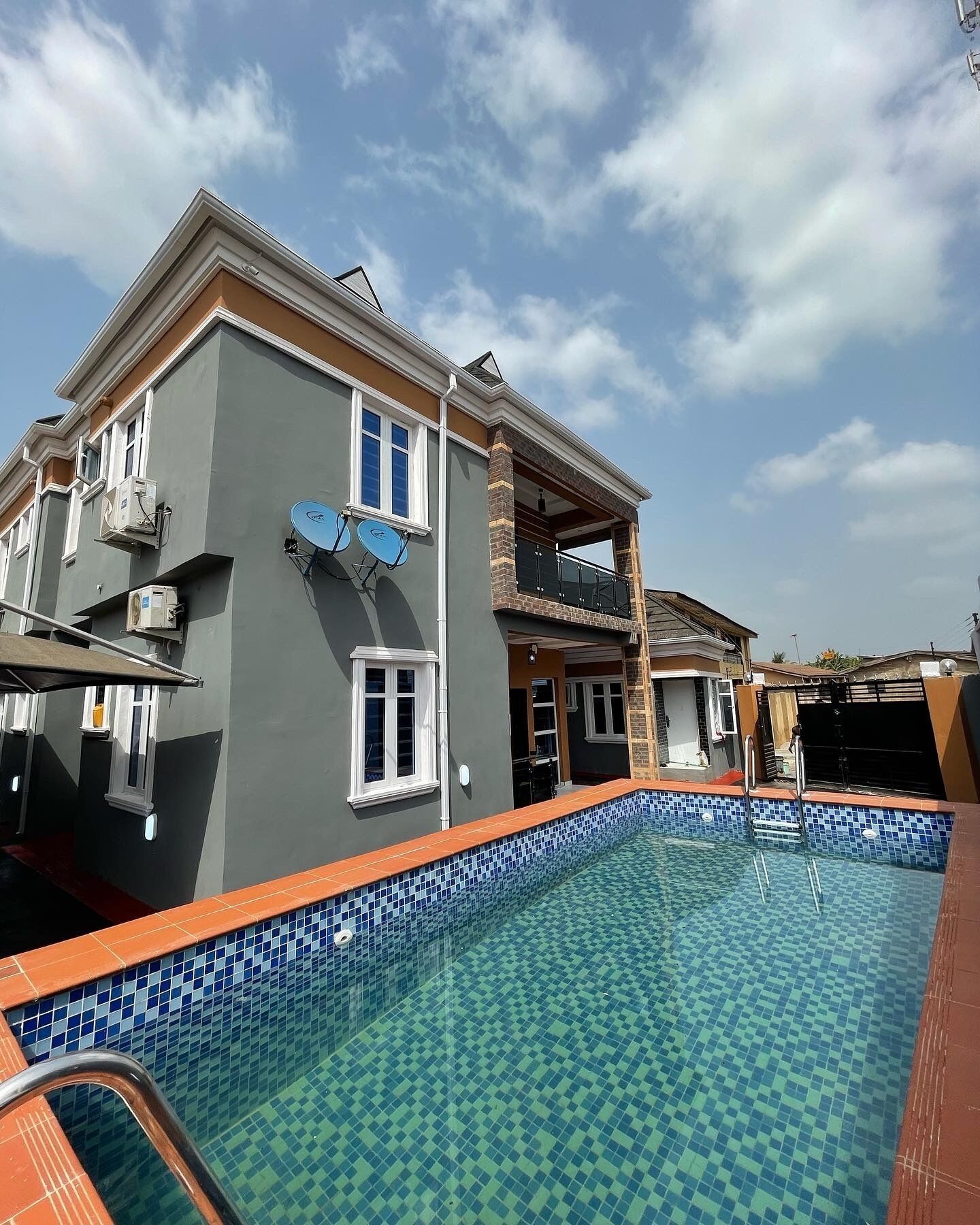 Alberca al aire libre 