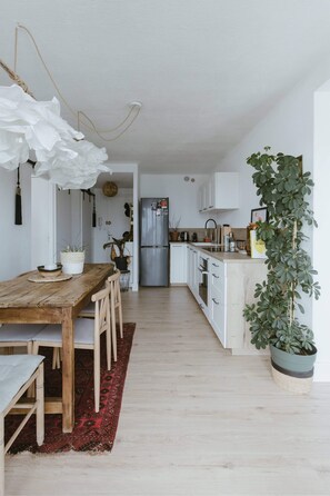 Private kitchen - Beach House in Palavas (Palavas-les-Flots)