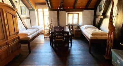 Vacation home Namibia-Lodge in the manor near Radeberg