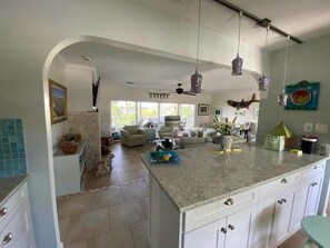 Ferienhaus, 3 Schlafzimmer, Strandblick | Eigene Küche