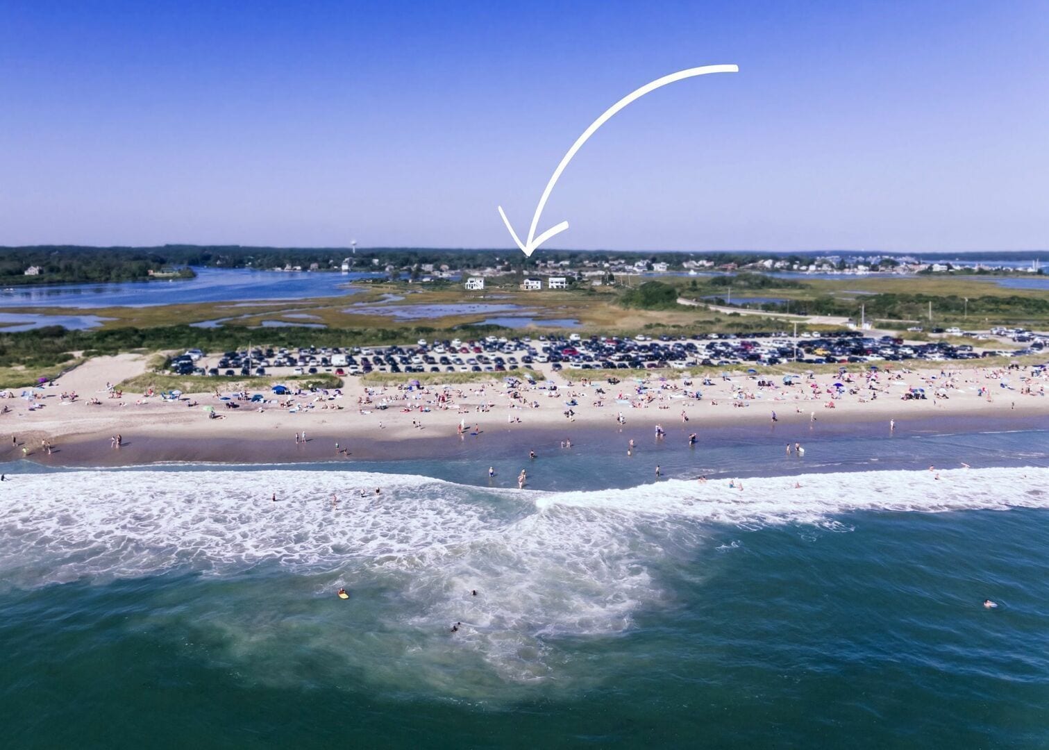 Chic New Construction in a Waterfront Development Located Steps to East Matunuck Beach