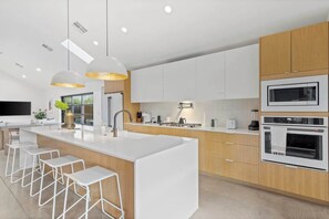 Coffee/tea maker, fridge, microwave, oven - Modern Home w/ Heated Pool (Phoenix)