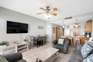 TV, offices - Beachfront|SonoranSeaResort|2ndFloor|HeatedPool (Puerto Peñasco)