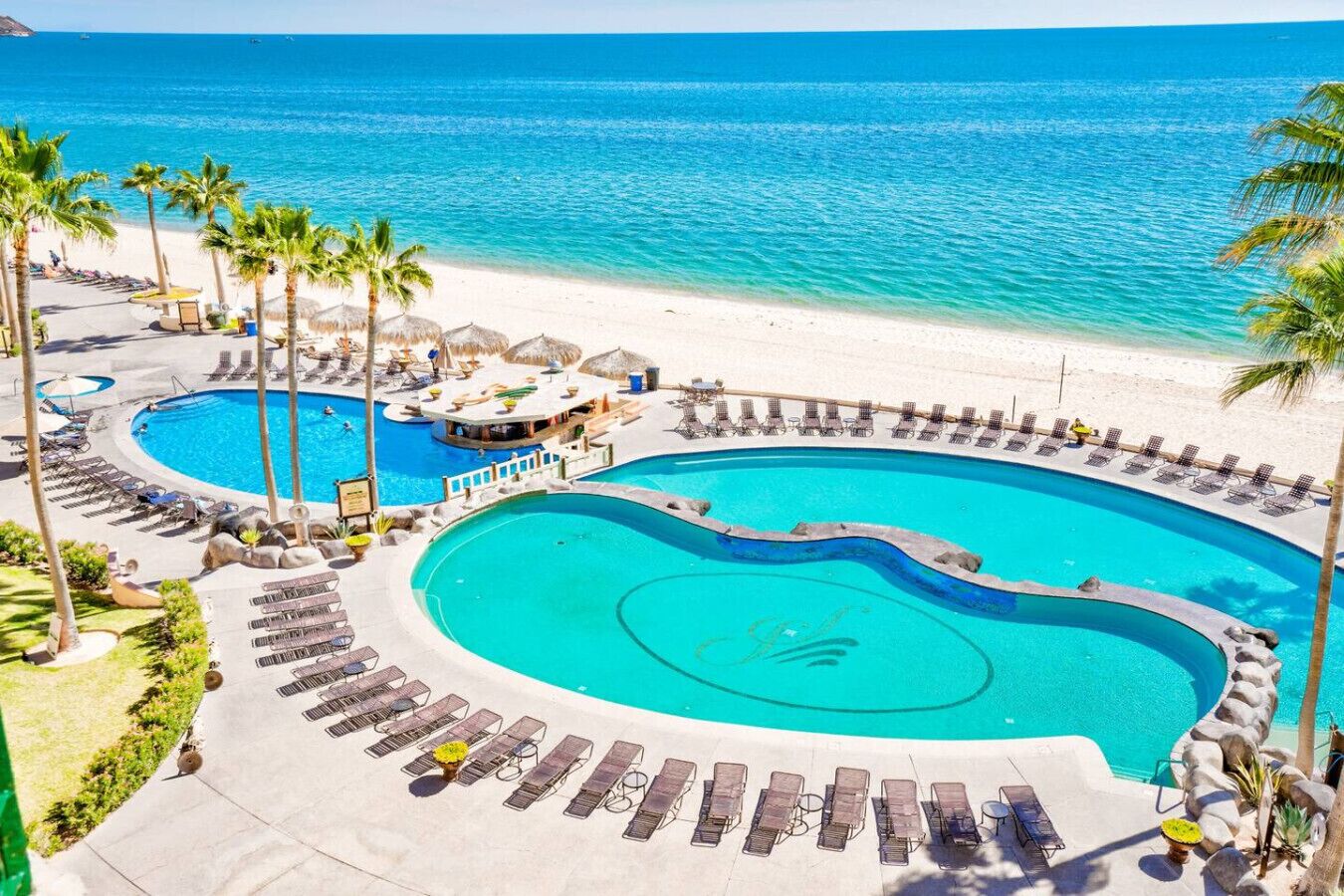 Et oppvarmet basseng