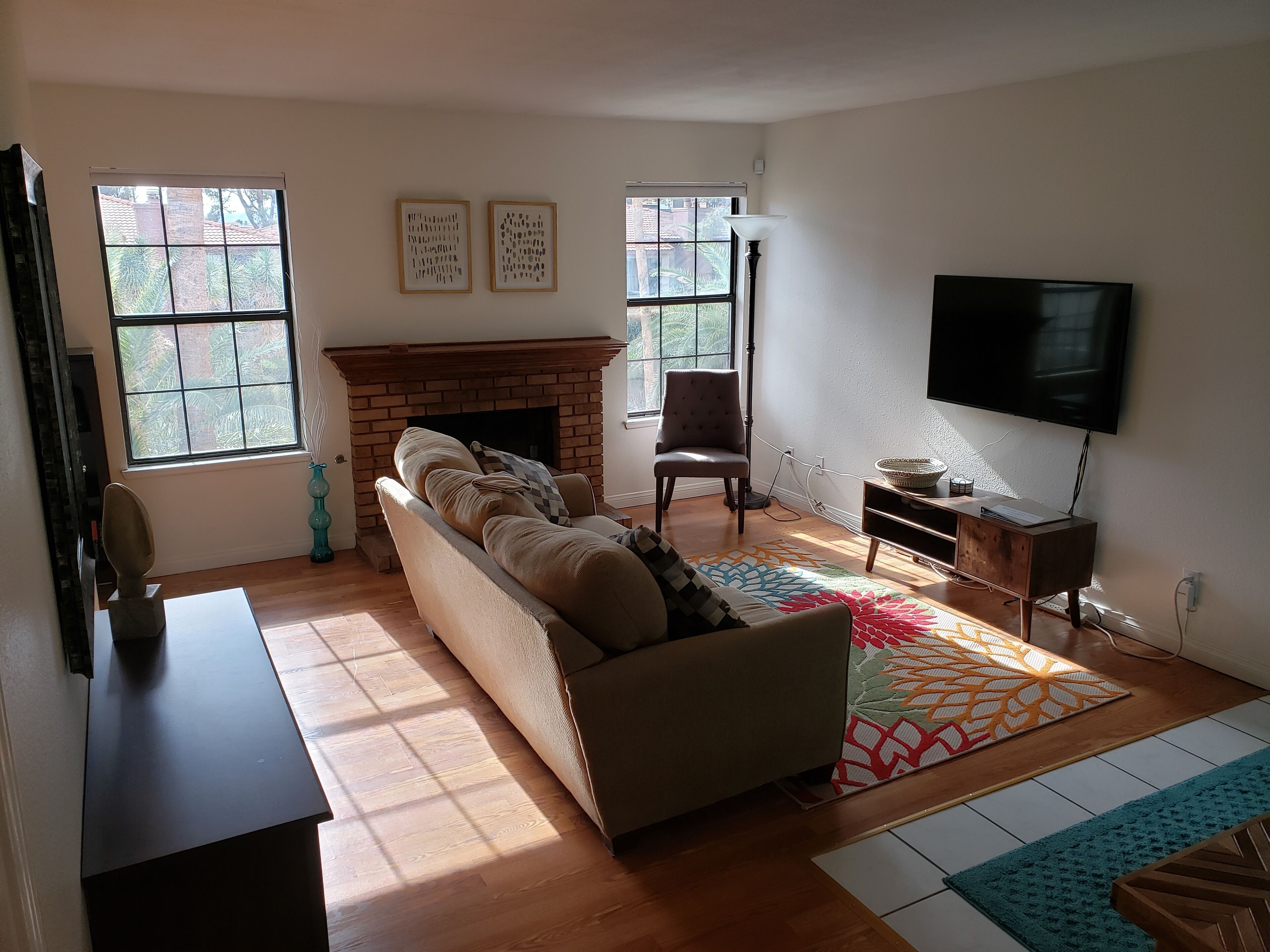Furnished 2BR & 2BA Las Vegas condo near strip. Minimum 30 nights. Pets Welcome