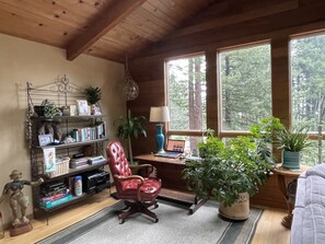 Interior - Adorable cottage w/ ocean views, redwoods, and a hot tub. Pets OK! (Gualala)