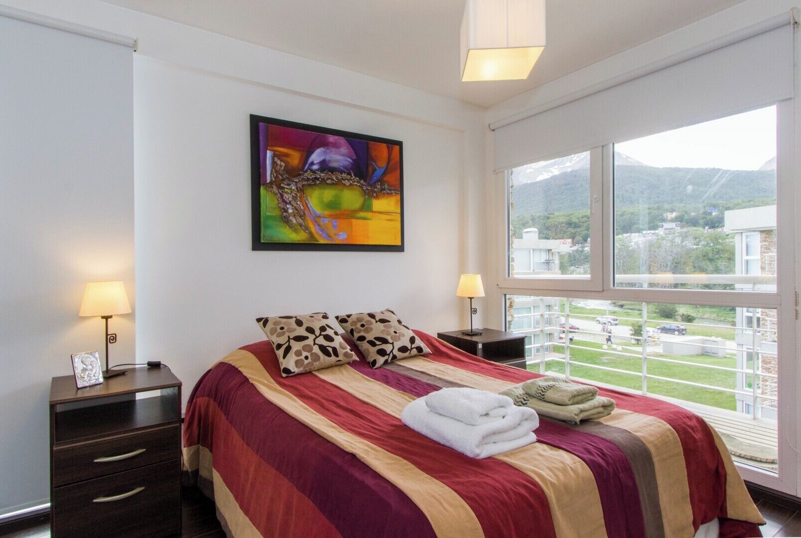 Apartment, 1 Queen Bed with Sofa bed, Balcony, Mountain View | 1 bedroom, in-room safe, individually decorated, individually furnished
