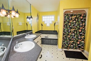 Douche, serviettes fournies