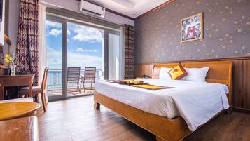 Deluxe-Doppel- oder -Zweibettzimmer, Meerblick