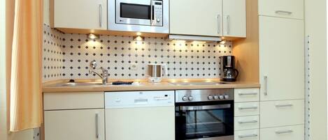 Microwave, oven, dishwasher