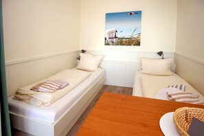 2 室のベッドルーム、WiFi、ベッドシーツ