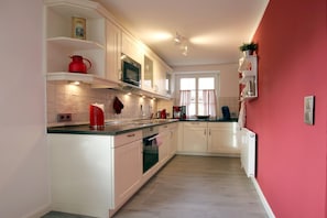 Microwave, oven, dishwasher