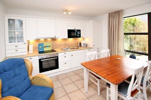 Microwave, oven, dishwasher, electric kettle