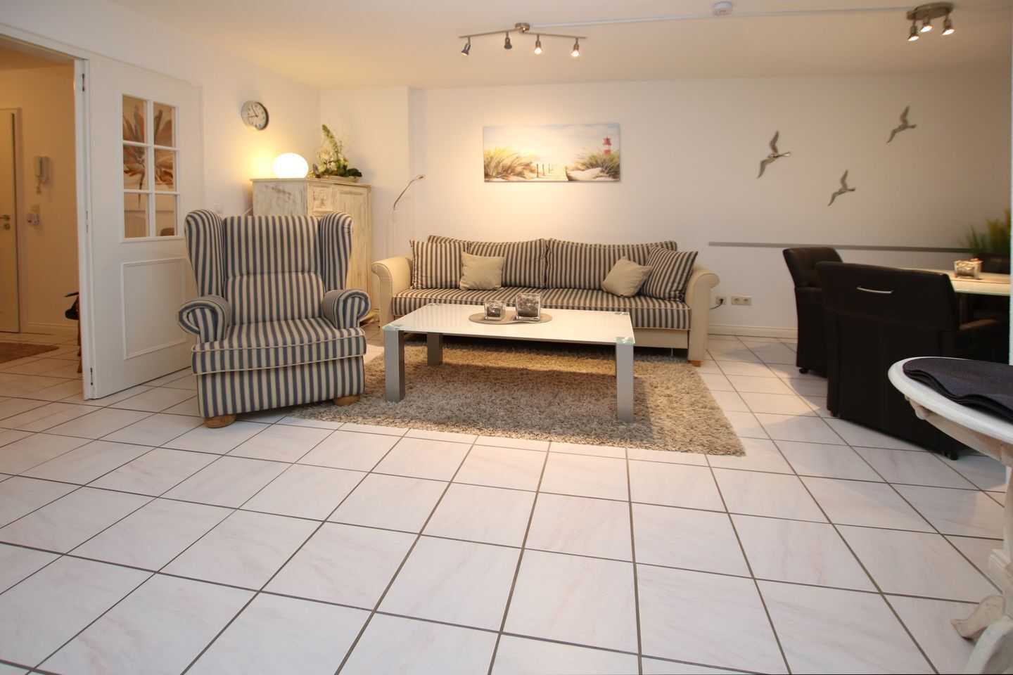 TV, DVD player, stereo