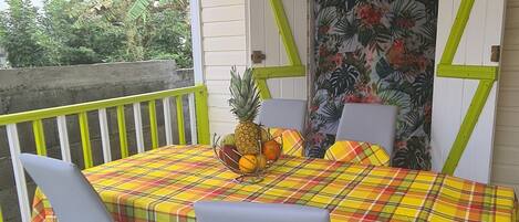 Opções para refeição ao ar livre