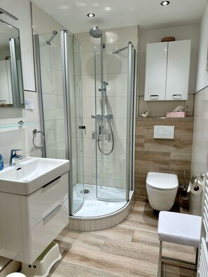 Chuveiro, secador de cabelo